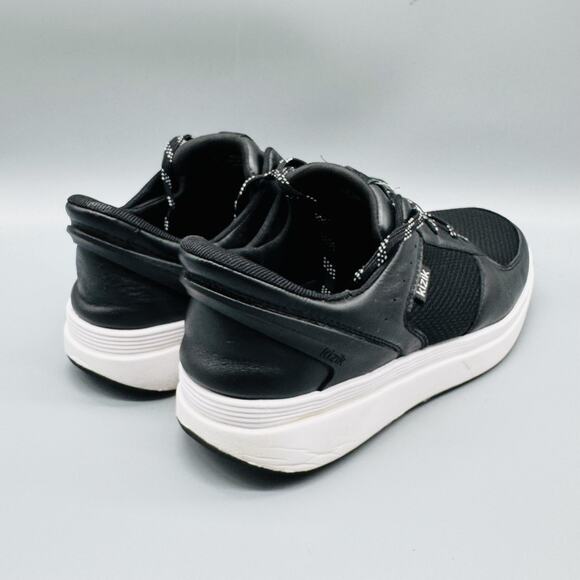 Kizik Shoes Womens 10 Black Brisbane Slip On Sneakers Lace Up Mesh Hands Free - Picture 9 of 13